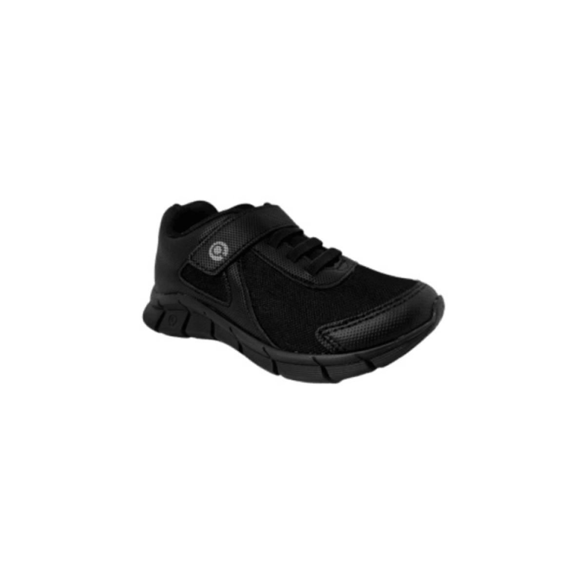 Tênis Infantil Masculino Ortopé Flex Run Elástico Com Perfuros Preto