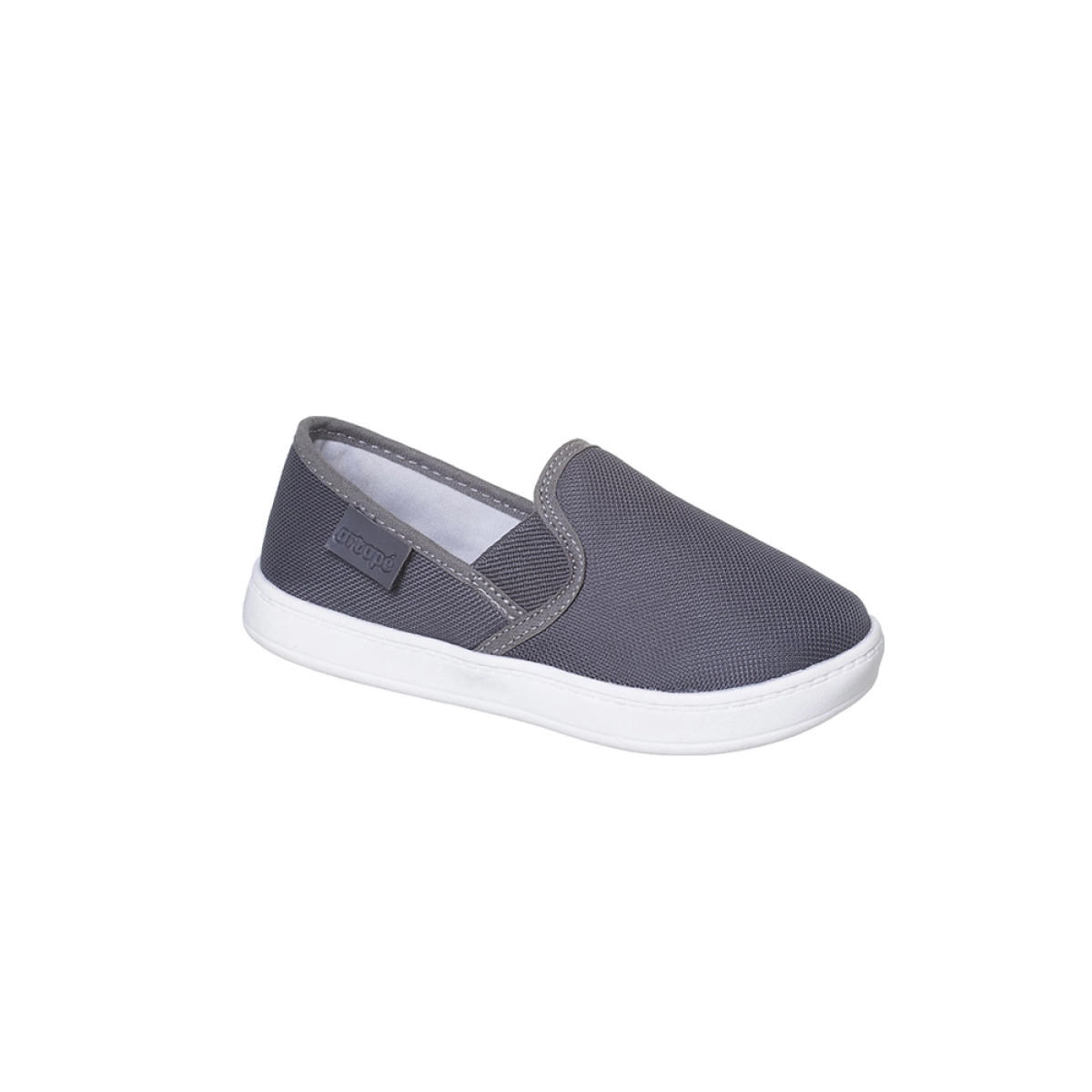 Tênis Infantil Masculino Ortopé New Start Slip On Chumbo