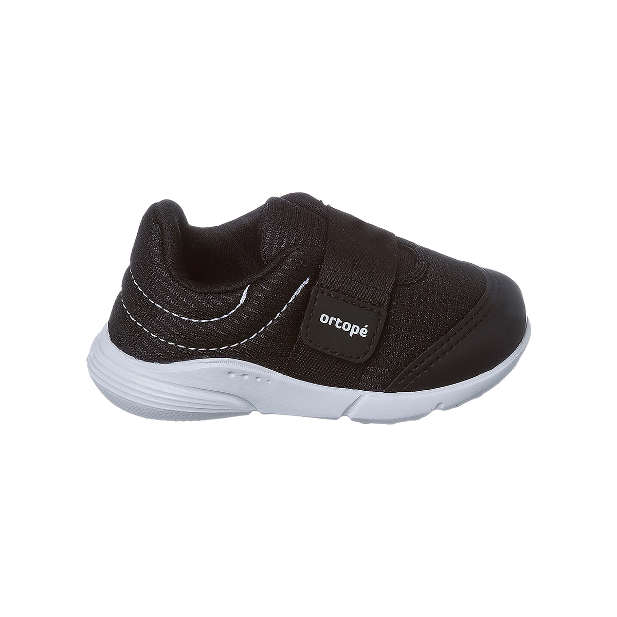 Tênis Infantil Masculino Ortopé Sport Baby Básico Preto